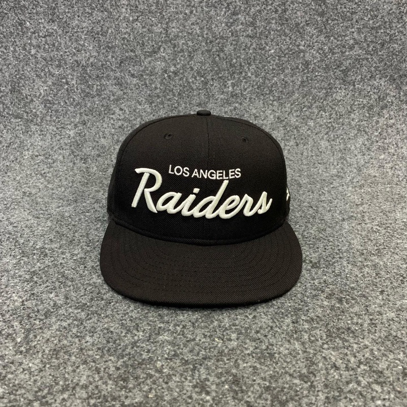 Topi New Era Raiders Script Original Second - Topi Raiders Second