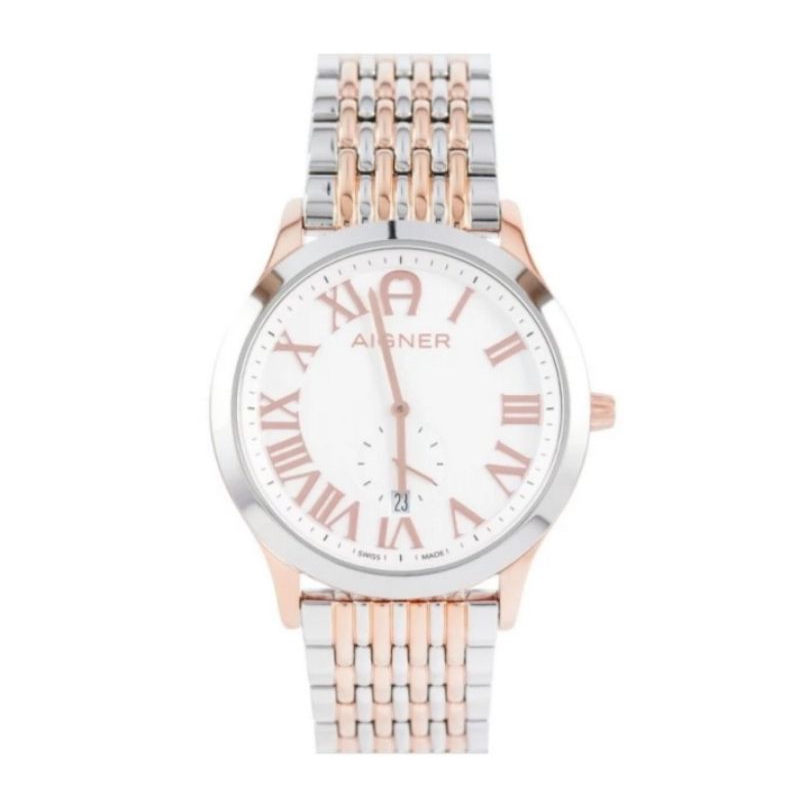 AIGNER A44122 Treviso Jam Tangan Analog Pria Swiss Made Original Garansi Resmi 2 Tahun