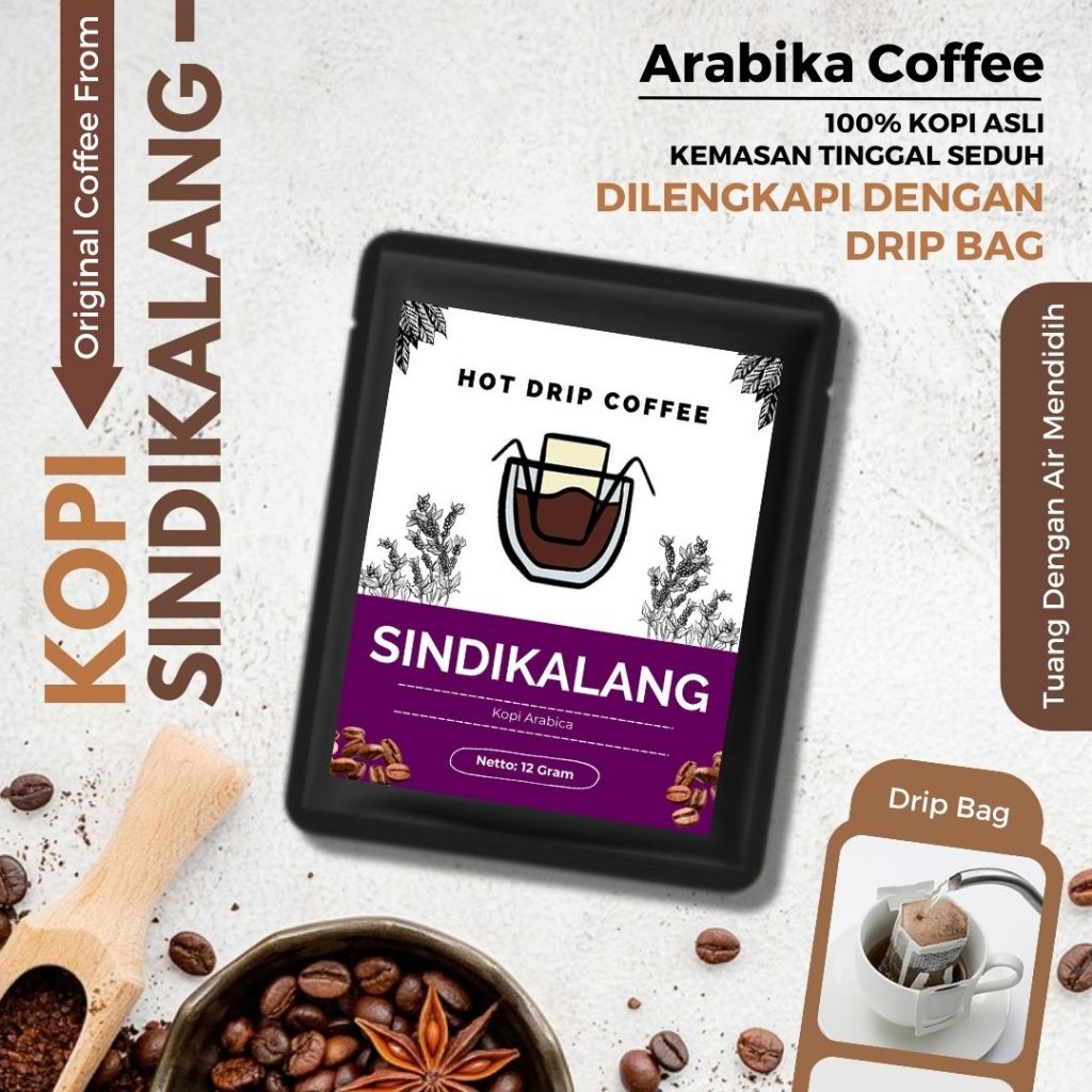 

Kopi Dripbag Sidikalang Bubuk Arabica Original