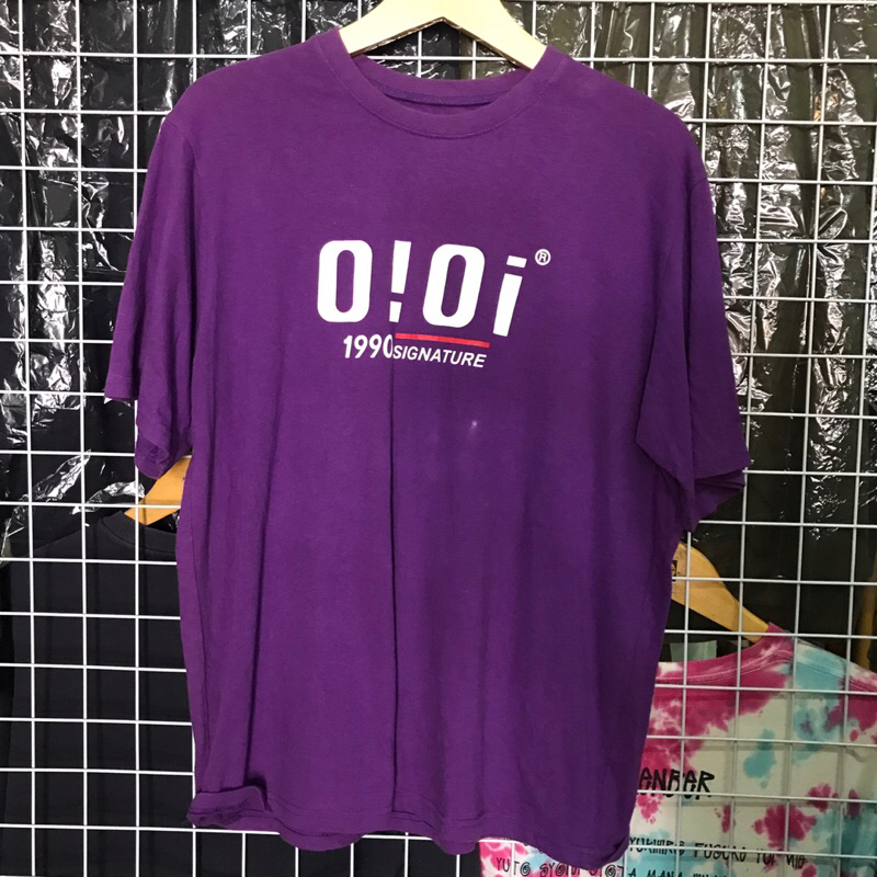KAOS BRANDED  OIOI UNGU BARU ORIGINAL MURAH
