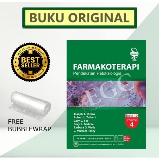 ORIGINAL FARMAKOTERAPI PENDEKATAN PATOFISIOLOGI EDISI 10 VOL 4 - JOSEPH T DIPIRO