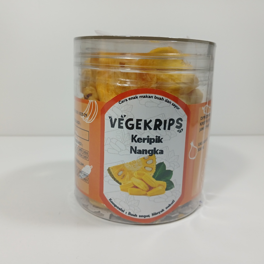 

Keripik Nangka 500 mL Vegekrips