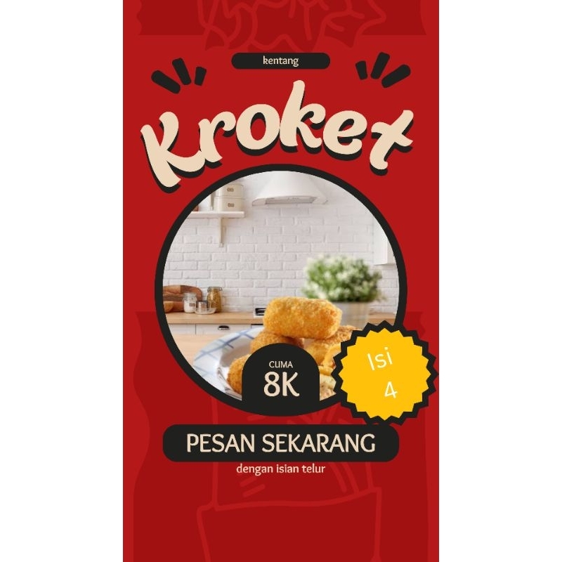 

kroket kentang telurrr