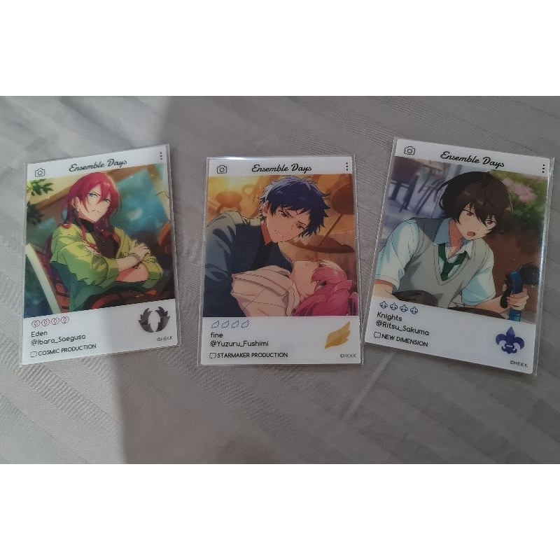 Ensemble Stars Emoca 3 Sakuma Ritsu, Yuzuru Fushimi & Ibara Saegusa