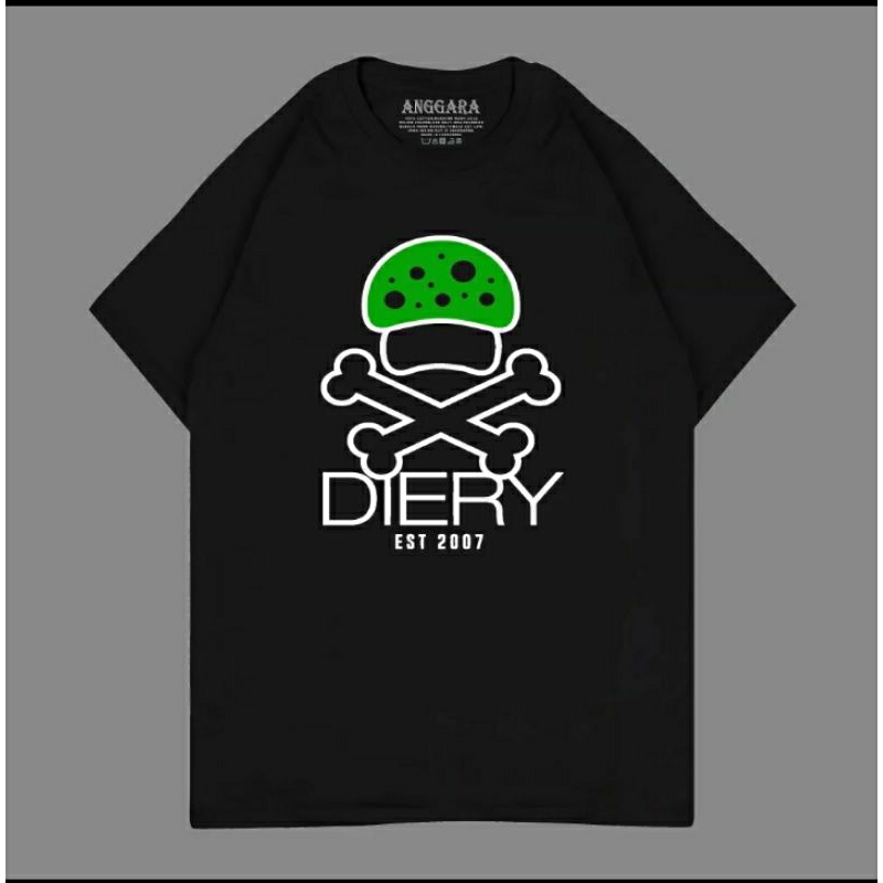 KAOS DIERY BRANDED ORIGINAL PREMIUM/KAOS DISTRO TERLARIS PRIA WANITA