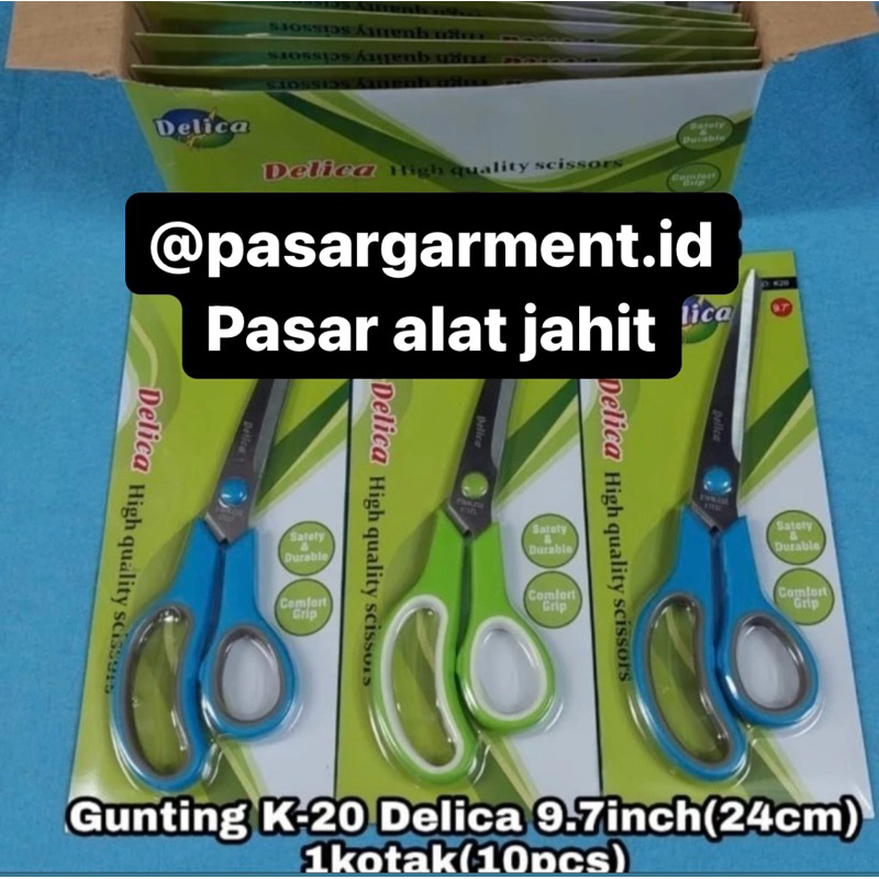 

Gunting DELICA K20 panjang 9.5in/ 24cm