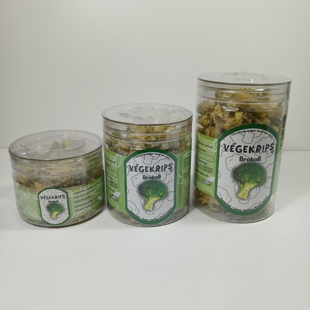 

KERIPIK BROKOLI VEGEKRIPS