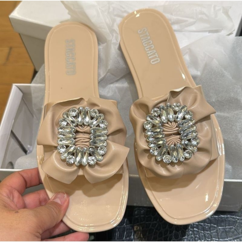 Staccato Jelly Sandal Original 100% - Nude