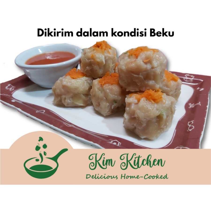 

Dimsum Siomay Ayam Tanpa Udang Homemade isi 10