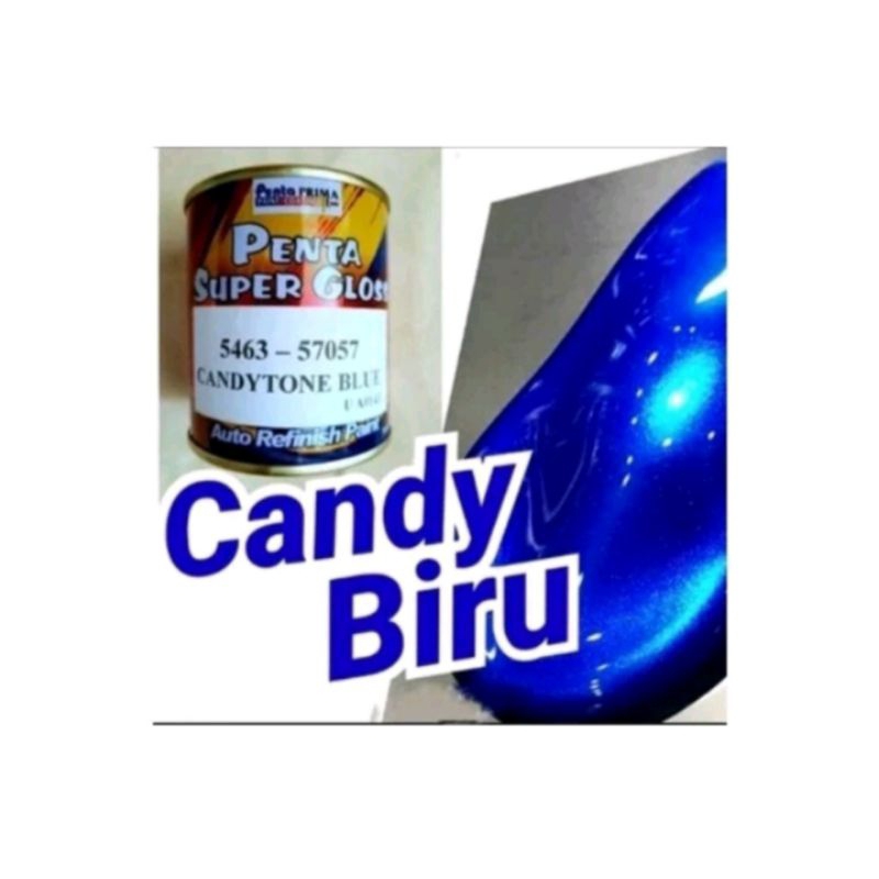 Cat Biru Candy Tone Blue Penta Super Gloss 5463-57057 Candytone Biru