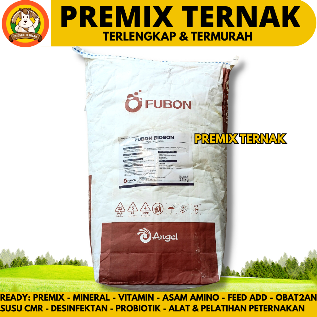 Toxin Binder FUBON BIOBON 1 KG - Feed Additive Pengikat Toxin Jamur Mycotoxin & Endotoxin Pada Pakan