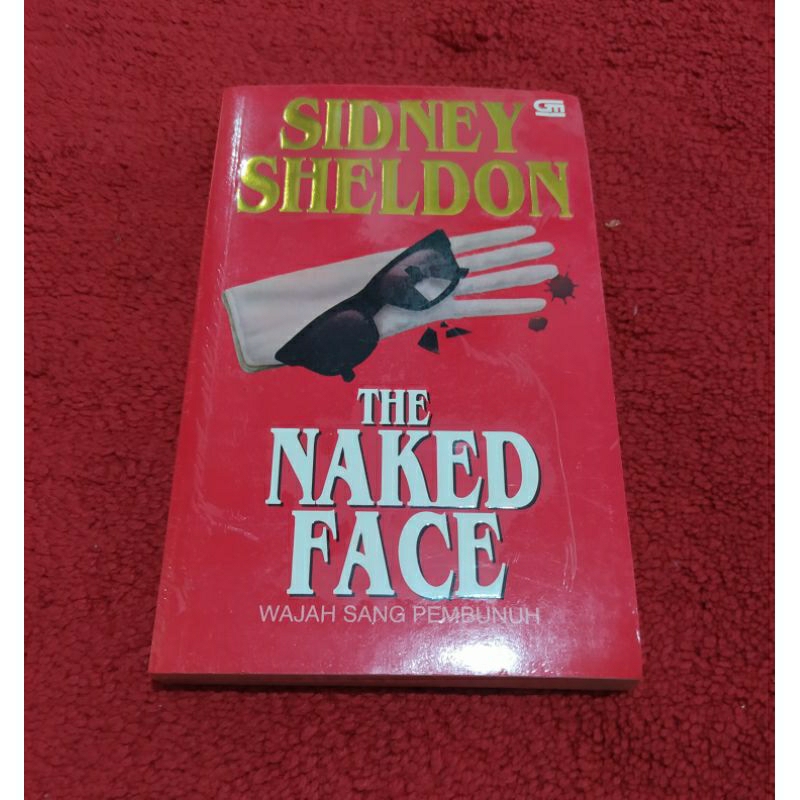 Novel The Naked Face (Wajah Sang Pembunuh) Sidney Sheldon masih segel