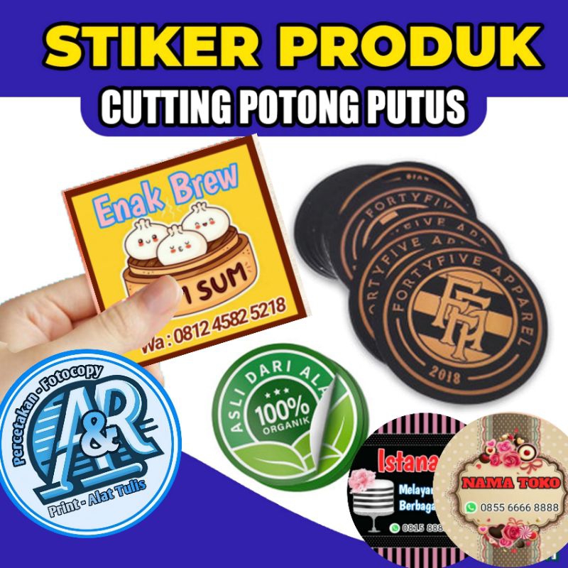 

CETAK STIKER STIKERMAKANAN STIKERMINUMAN STIKER KUE STIKERBULAT/STIKERKOTAK/STIKERBONTAK/STIKERCHROMO
