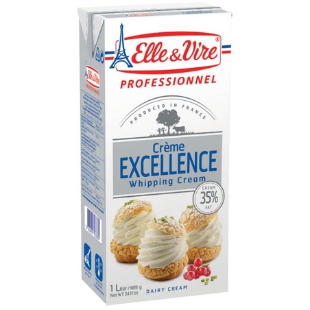 

GROSIR Elle Vire Creme Excellence Whipping Cream 35 Fat 1Lt