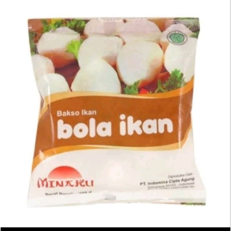 

Minaku Bola ikan 200gram