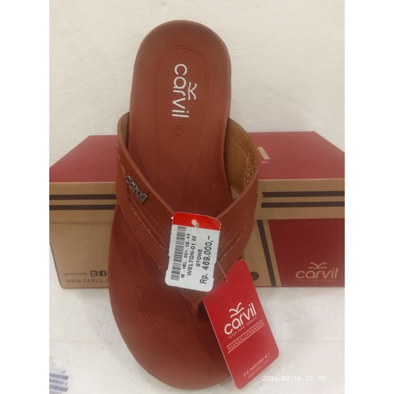 SANDAL CARVIL WELTON-01 STONE
