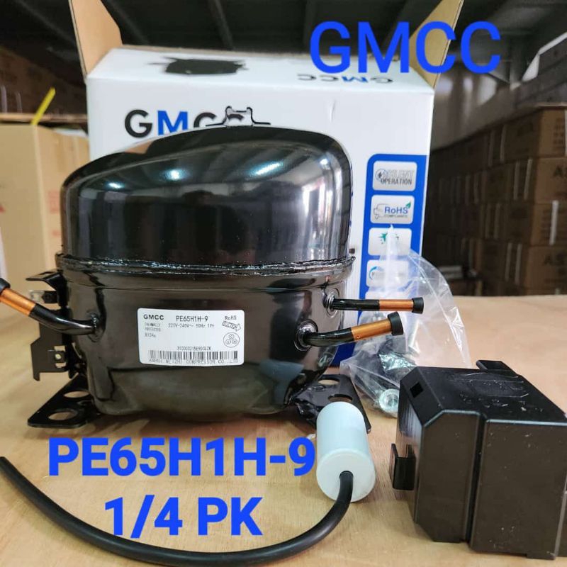 Kompresor kulkas 2 pintu original sharp GMCC PE65H1H-9 1/4PK