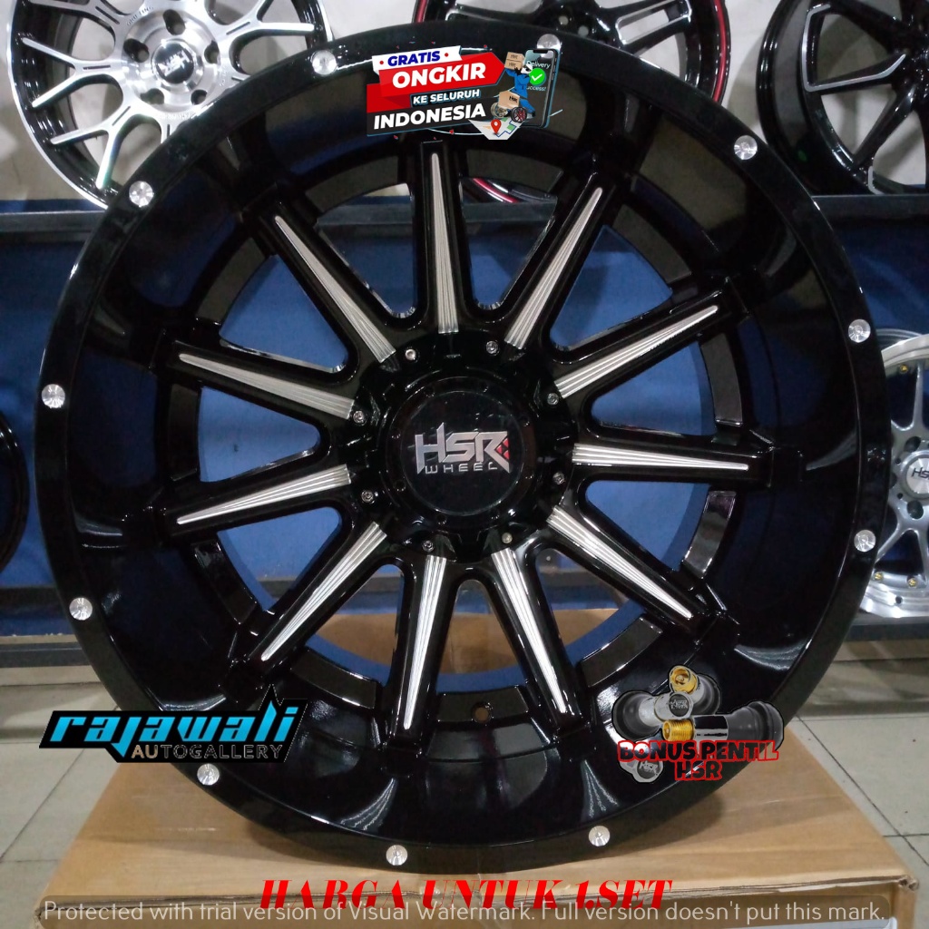 VELG MOBIL CELONG HSR RING 20 TYPE FG ANCHO UNTUK HUMMER (H3) HILUX DOUBLE GRATIS ONGKIR