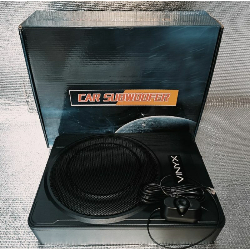 subwoofer aktif VINYX 10 inch subwoofer kolong jok VINYX 10 inch