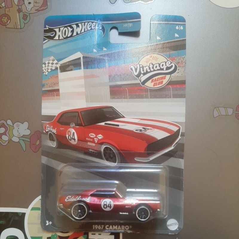 hotwheels vintage racing club 1967 camaro