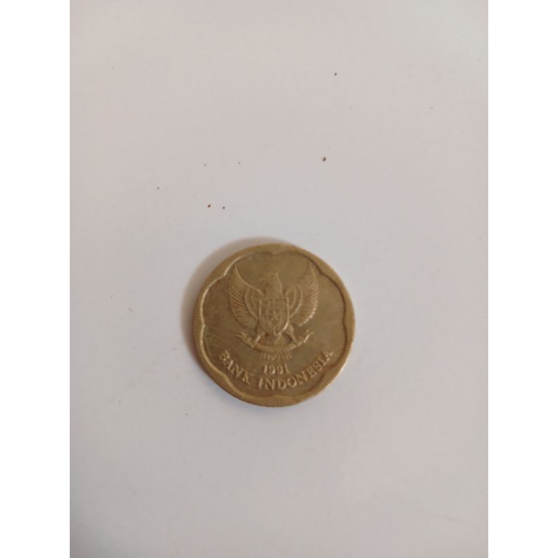 UANG KOIN MELATI 500 TAHUN 1991