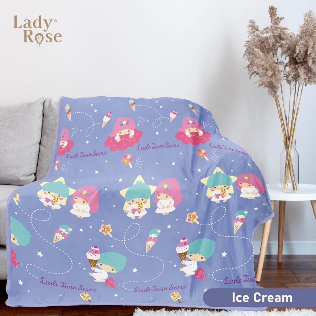lady rose selimut halus - ICE CREAM
