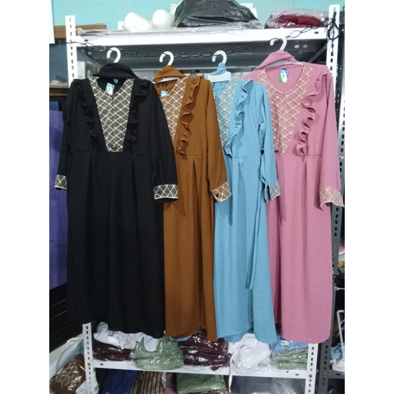 Gamis calista polos syari remaja tanggung