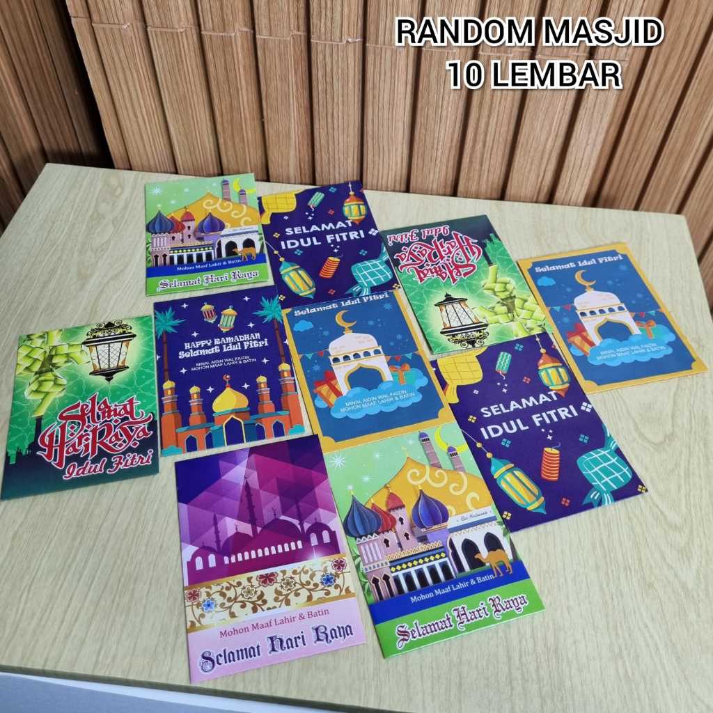 

Lebaran 2024 - Amplop Lebaran Idul Fitri Karakter Isi 10 Pcs - Angpao THR Ramadhan - Eid Mubarak - Amplop Murah Premium