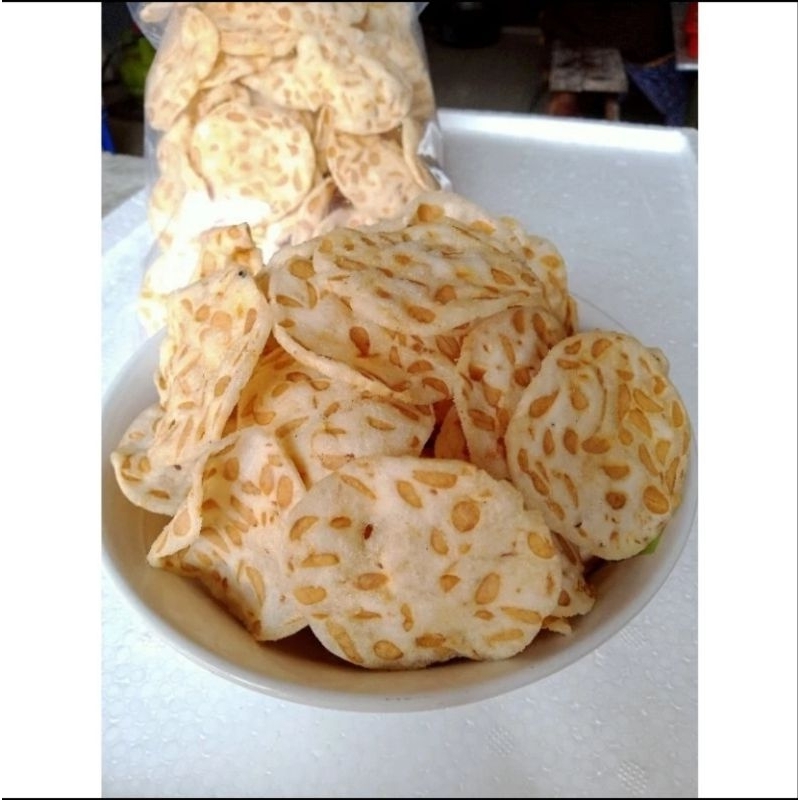 

01kg - Kripik Tempe Sagu Free Bubble wrap + Kardus
