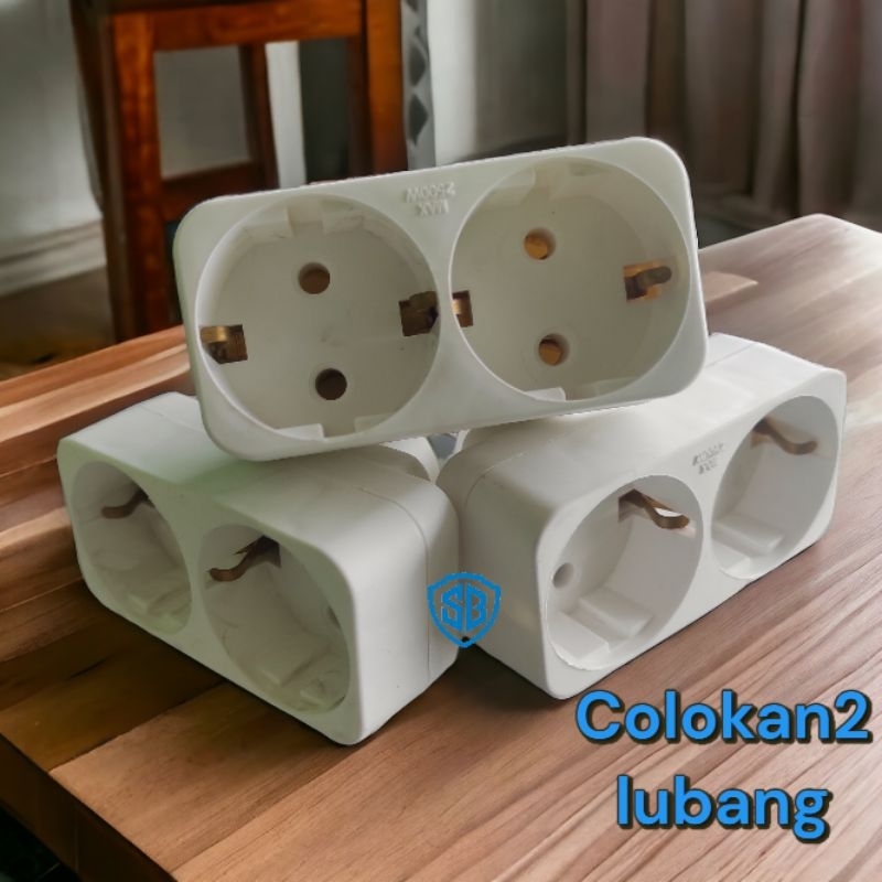 colokan Listrik 2 lubang