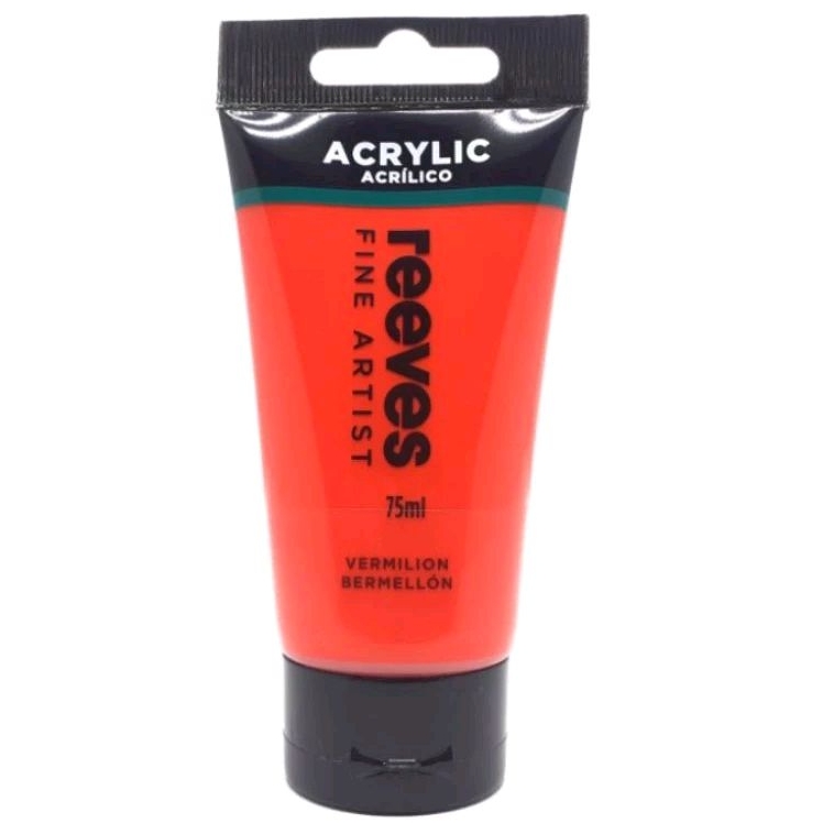 

Reeves Acrylic Colour 75 ml Vermilion