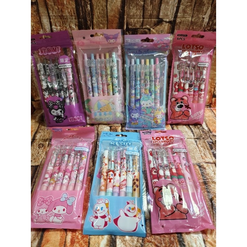 

pen gel sanrioo