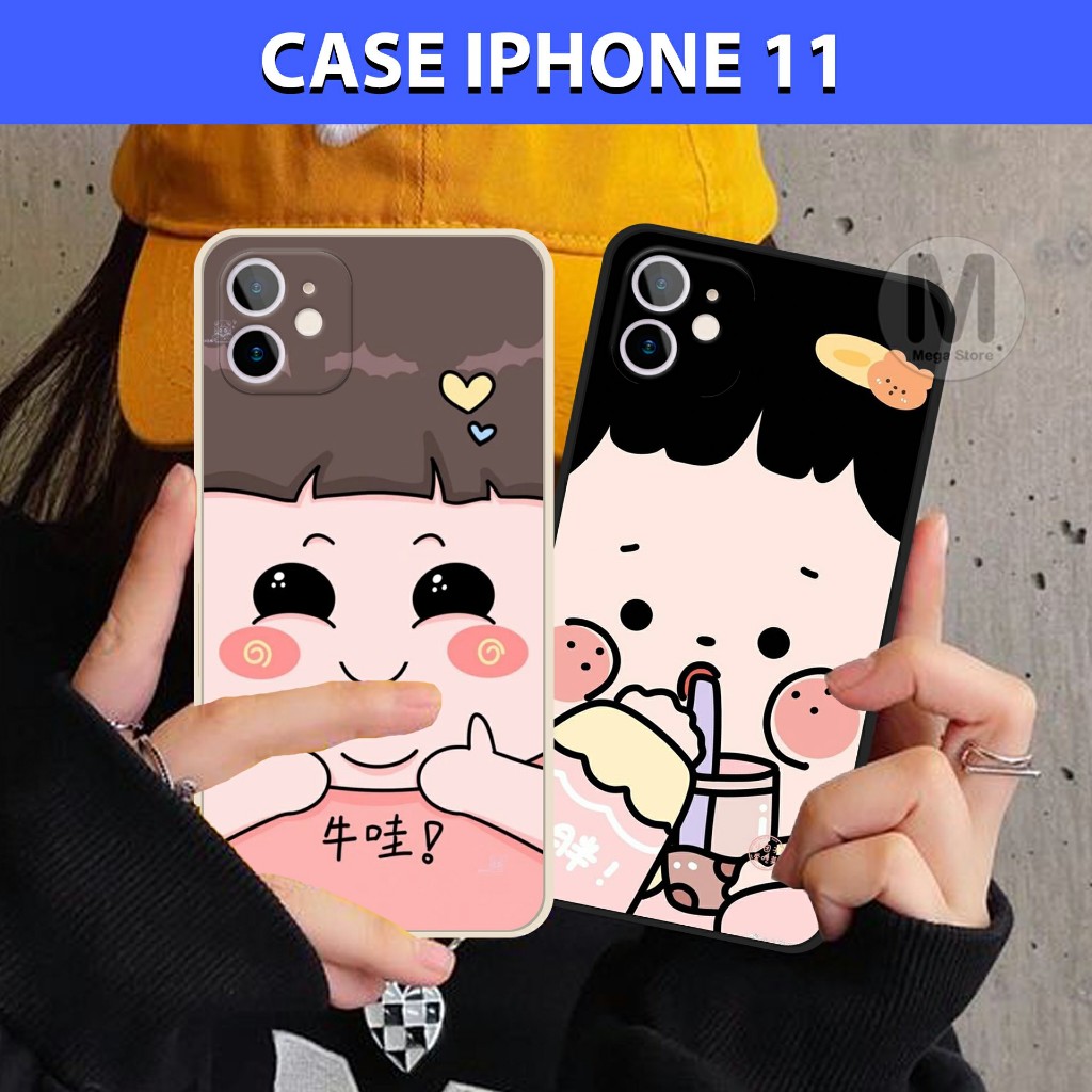 Soft Case Iphone 11 Motif Lucu Cute Pelindung Kamera Protect Silikon Hp Casing Hp Aksesoris Hp MS73