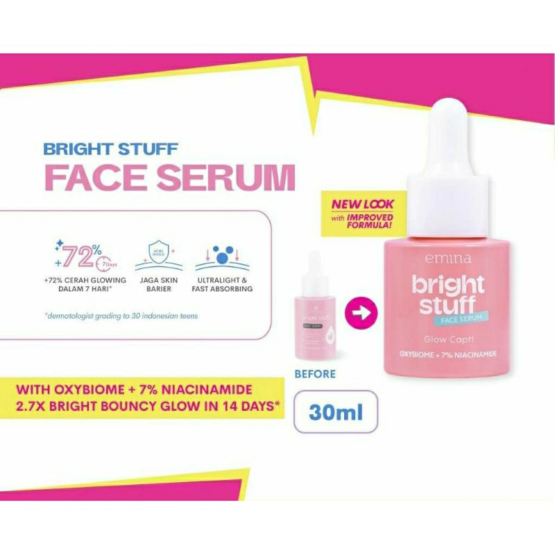 Emina Bright Stuf Series / Face Serum