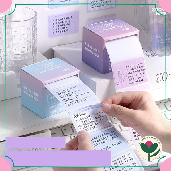 

Pull out sticky sticker aesthetic toilet paper roll sticker memo notes cute stiker unik MK1654