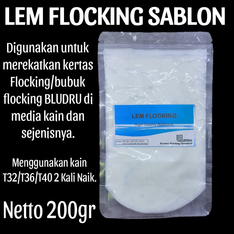 

LEM FLOCKING SABLON BLUDRU 200GR