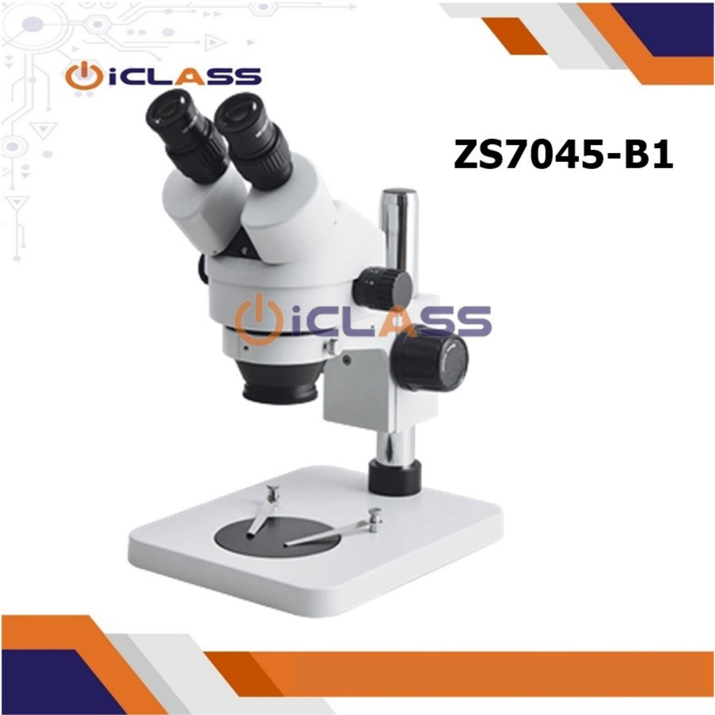 MICROSCOPE BINOCULAR SZM45 ZS7045B-1 MIKROSKOP SZM 45 LF-019 BINO