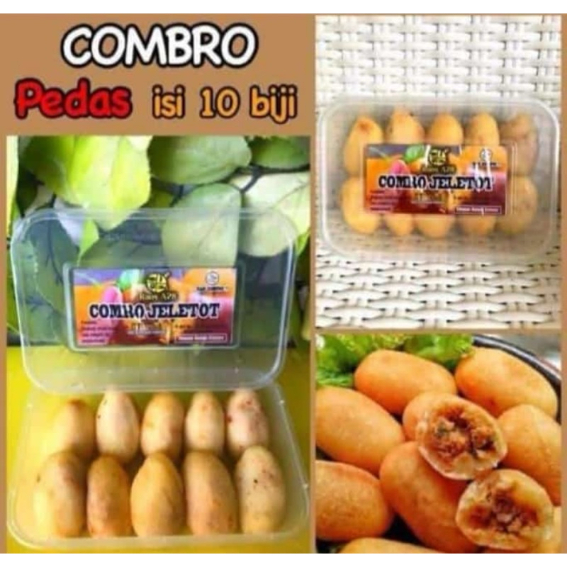 

Combro Jeletot / Comro Pedas isi 10