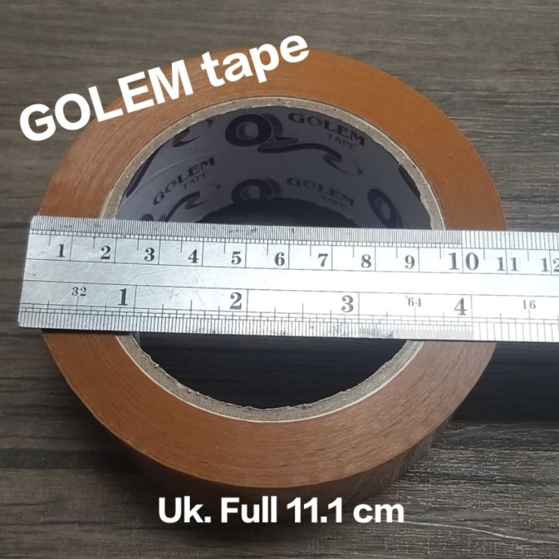

Lakban Coklat Seven Star/ GOLEM tape (48mm / 45mm, 100yard)
