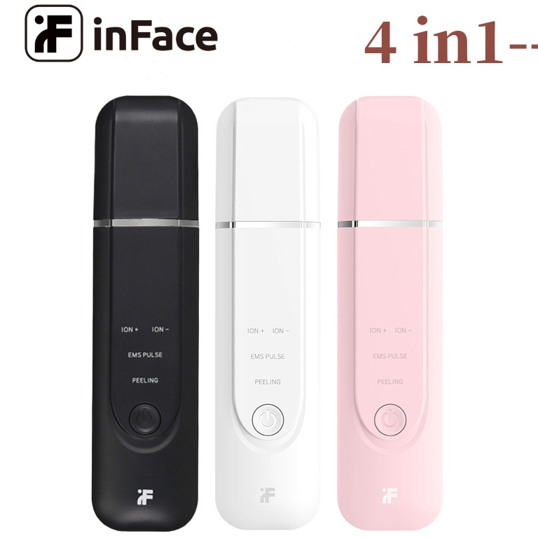 ART J49Q INFACE 4 in 1 Mesin Pengupas Ultrasonik Alat Elektrik Ion Positif Dan Negatif Peralatan Pen