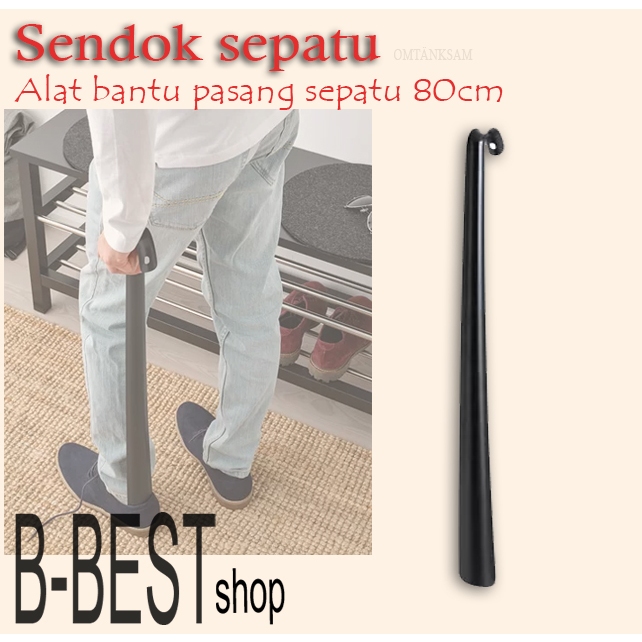 ALAT BANTU PASANG SEPATU / LEPAS SEPATU Sendok sepatu SHOE HORN panjang