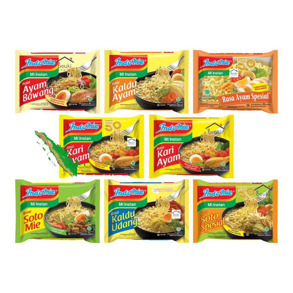 

Indomie Kuah Mie Instan Berbagai Varian Pilih Rasa