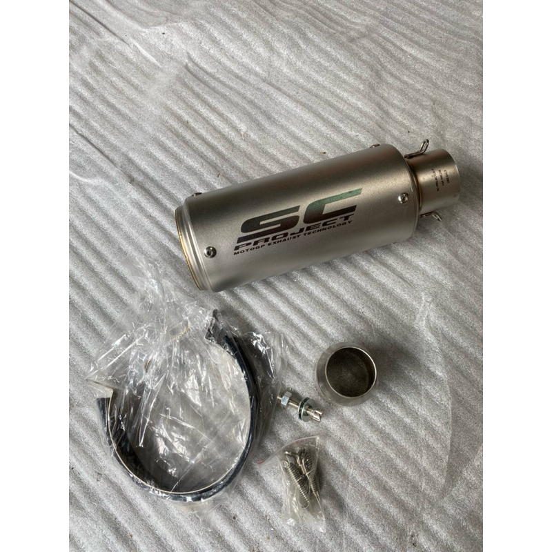 silincer knalpot sc project import titanium