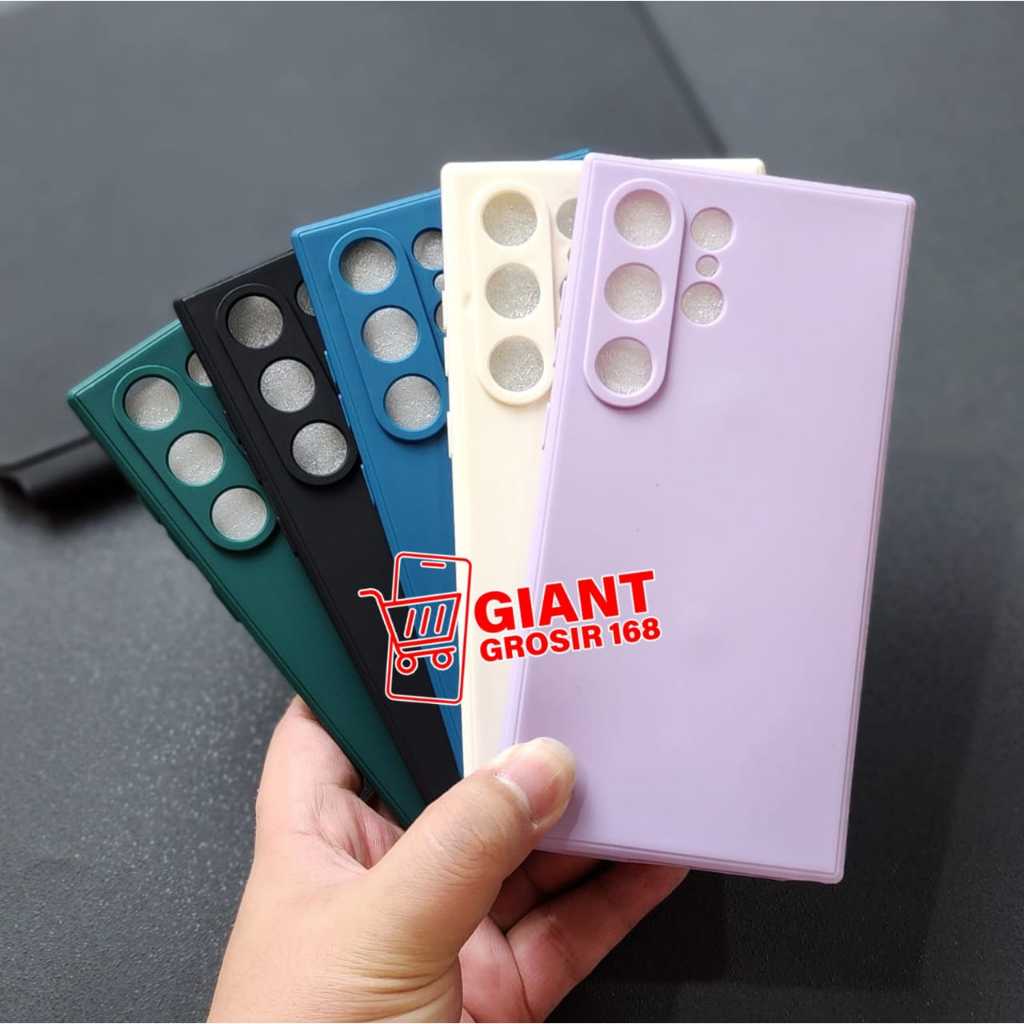 SAMSUNG S24 SAMSUNG S24 PLUS SAMSUNG S24 ULTRA CASE MACARON SQUARE LIQUID CASE SAMSUNG S24 SAMSUNG S