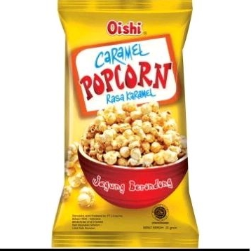 

Oishi Popcorn Caramel 1Renceng isi 10pcs