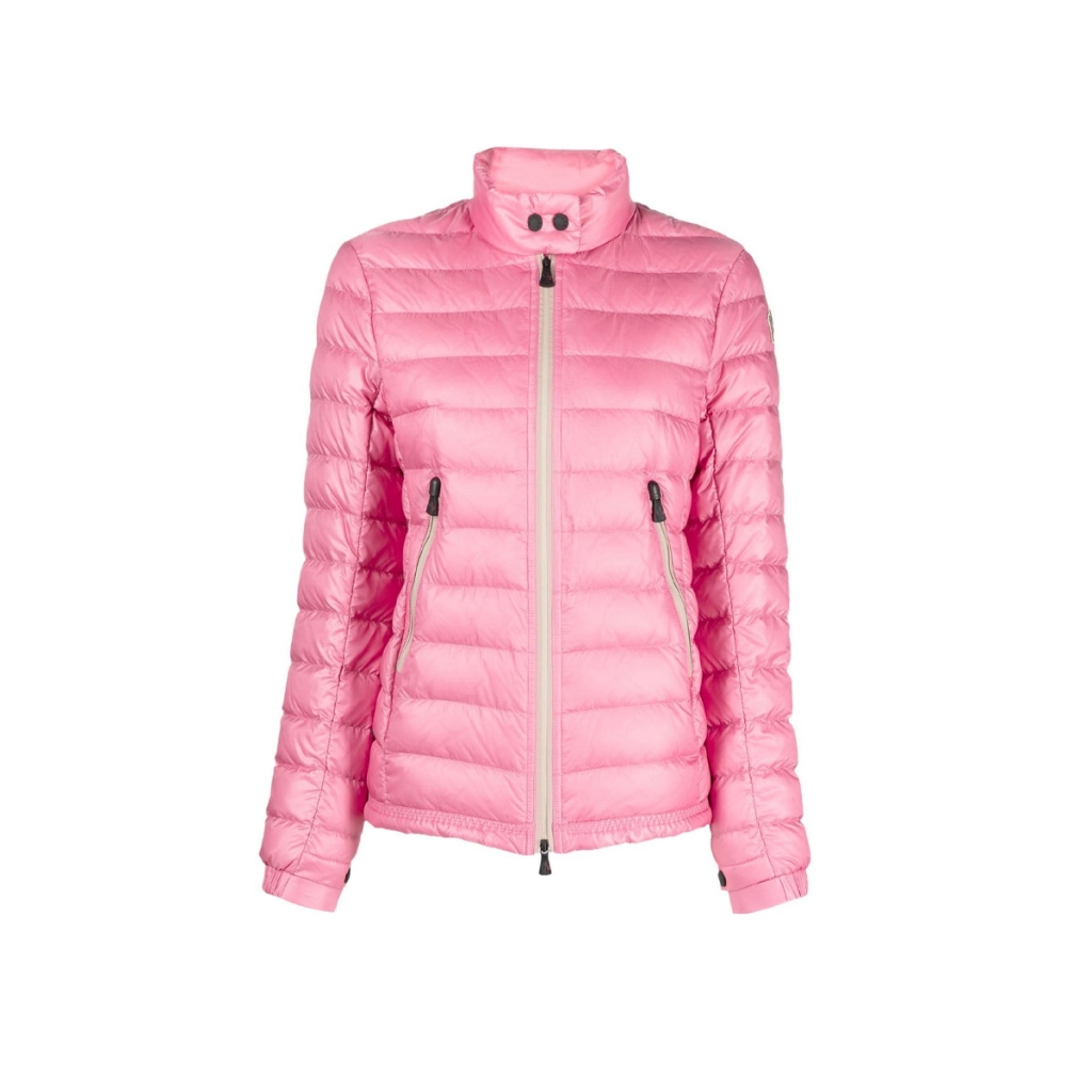 Moncler - Grenoble Bublegum Pink Feather Down Walibi Padded Jacket