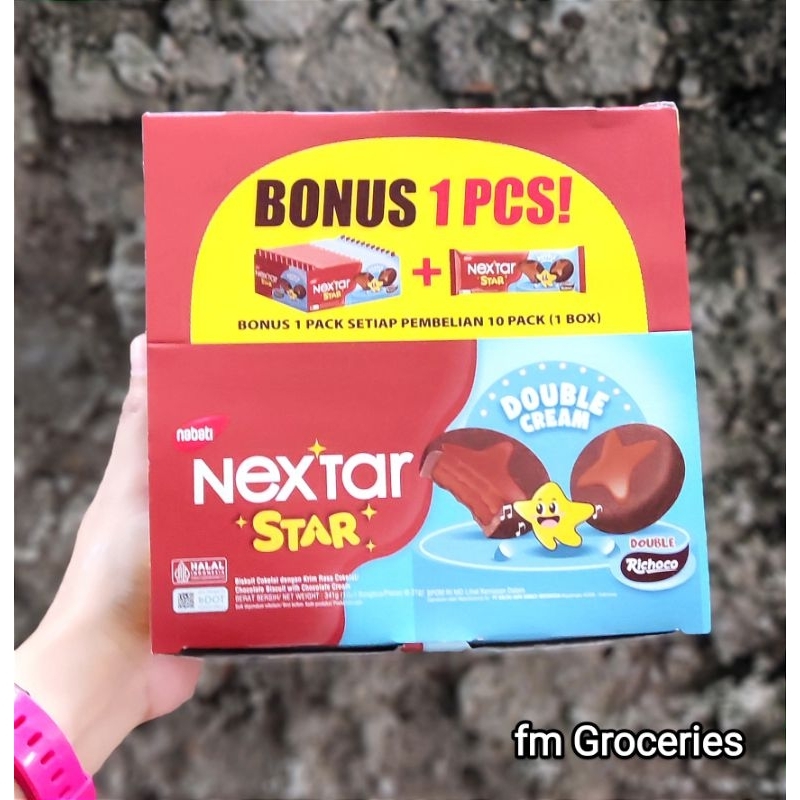 

Nextar Star Double Coklat isi 11 pack