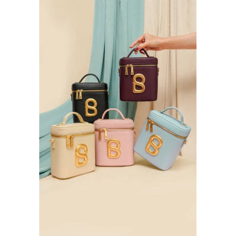 Alva Vanity bag black Buttonscarves