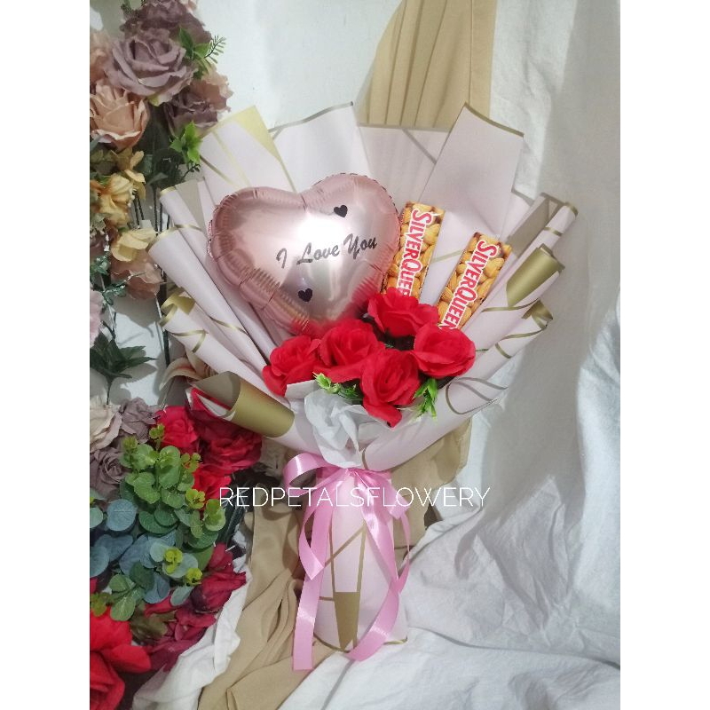 

Buket Coklat Silverqueen Valentine Dzawa