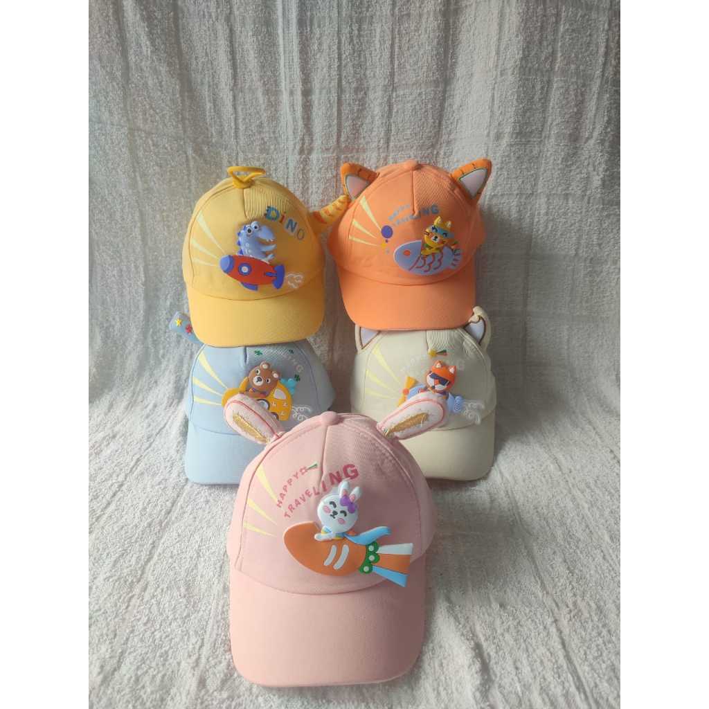 Topi Baseball anak / TOPI PET BESAR PESAWAT  2-5 Tahun